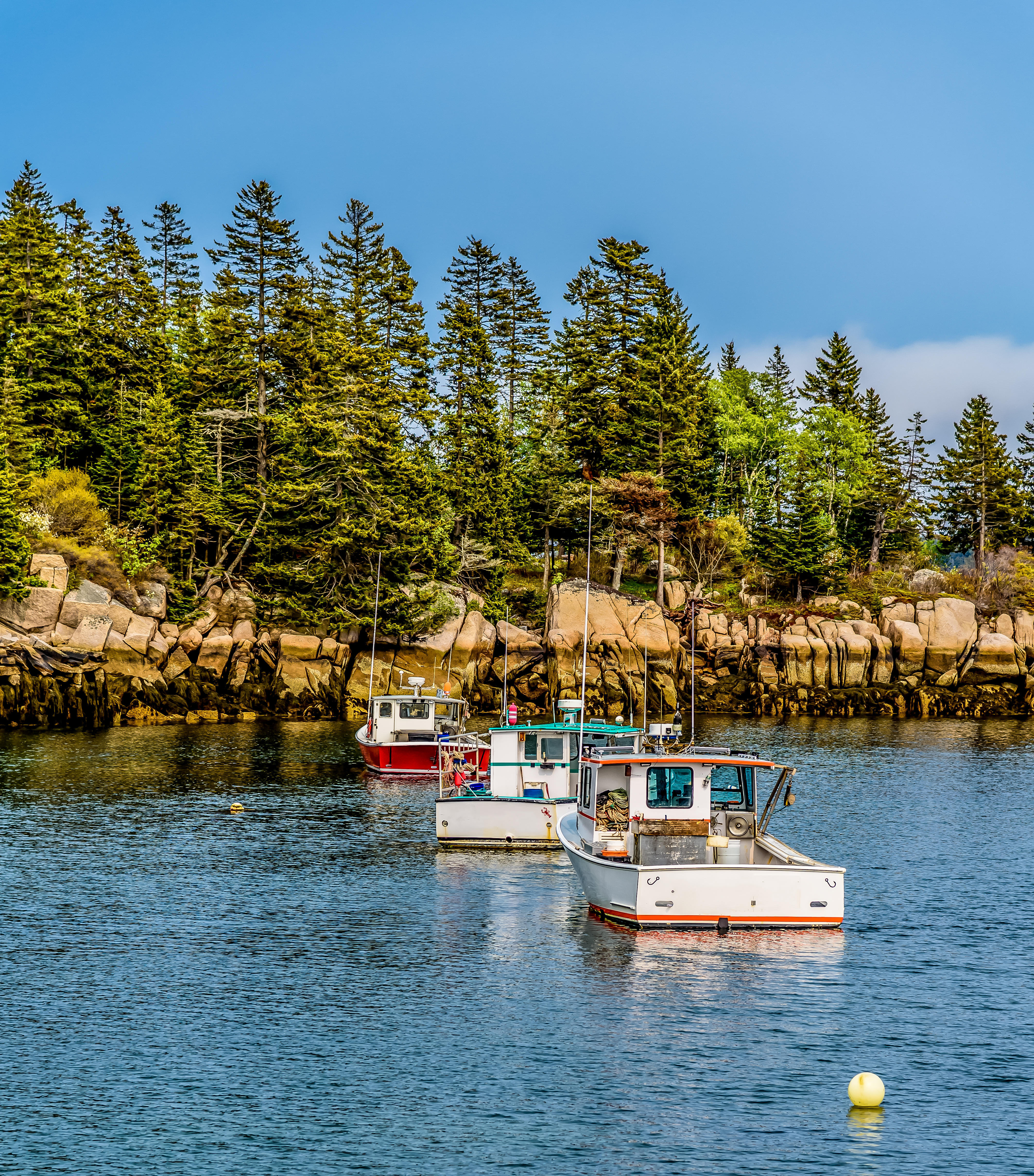 Lobsterboats Jonesport Maine